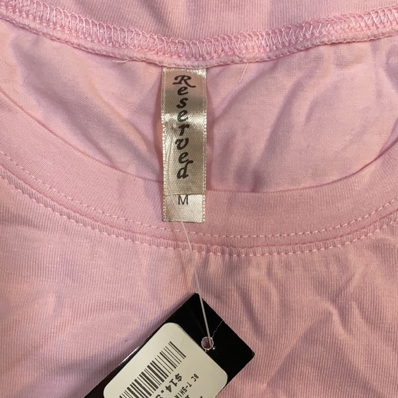 Becky’s glamour Resetved pink space needle M NWT - Picture 6 of 11